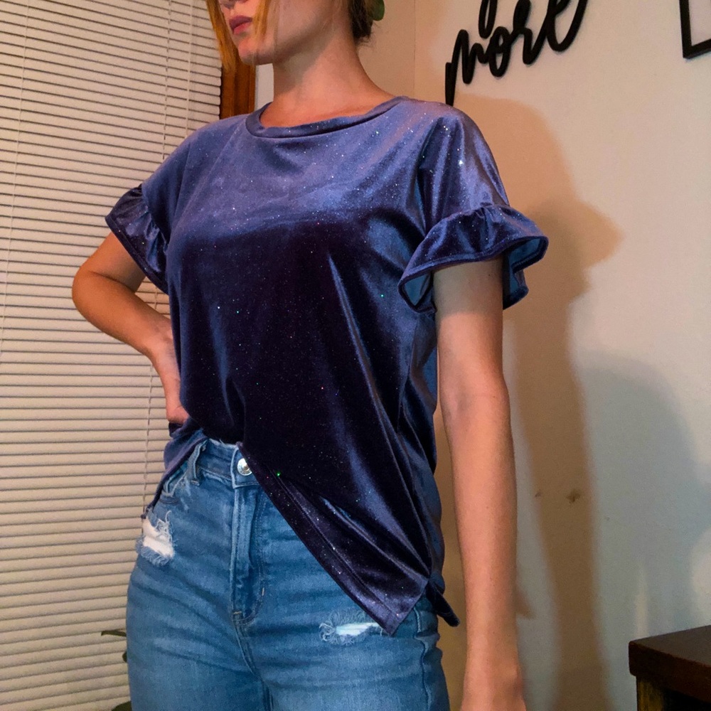 sparkly top